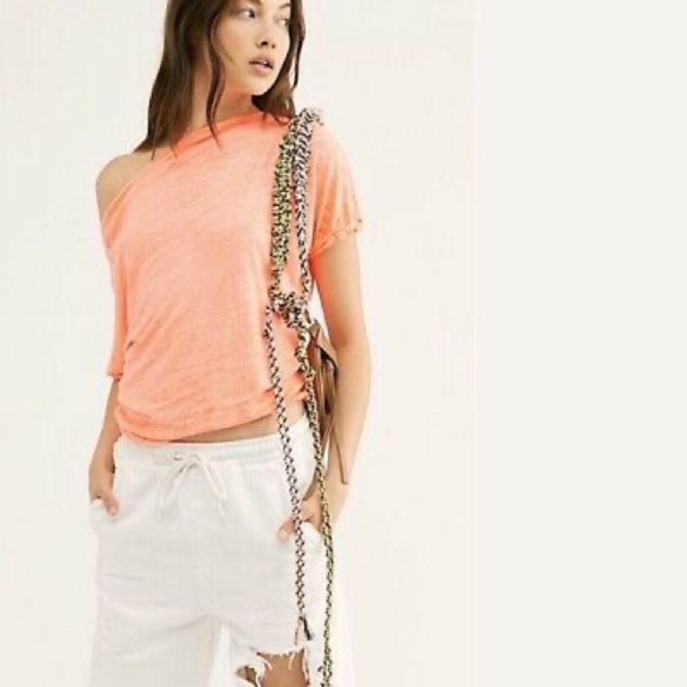 We the Free Apricot Astrid Tee